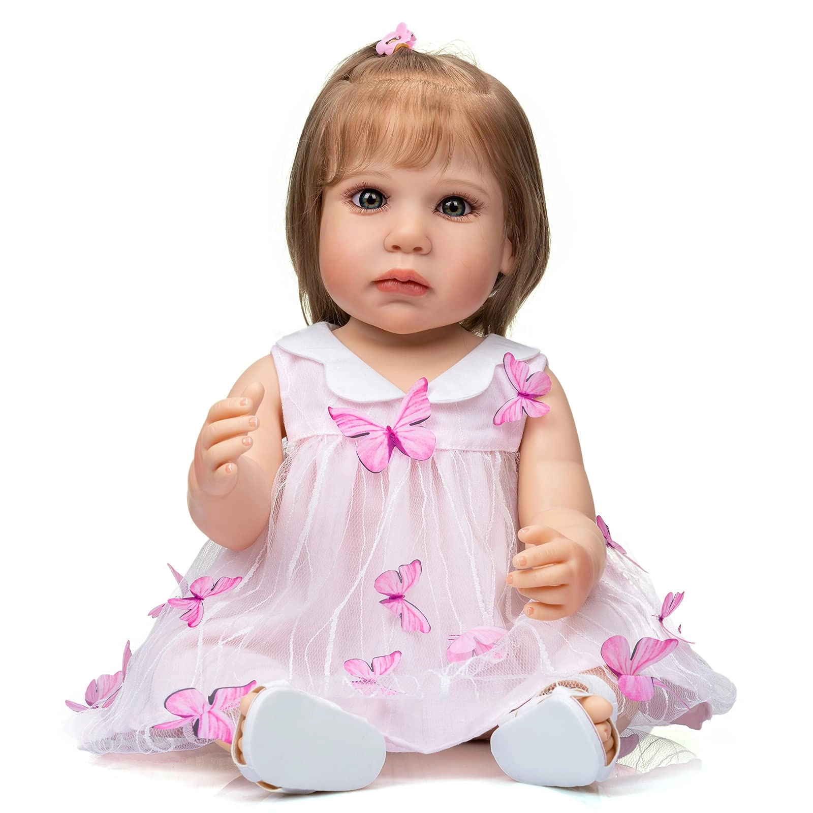 Enjoy with Love Lilly Reborn Doll - 55 cm Silicone