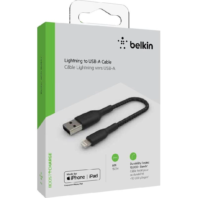 Boost Charge Mfi Lightning to USB-A Cable 3m