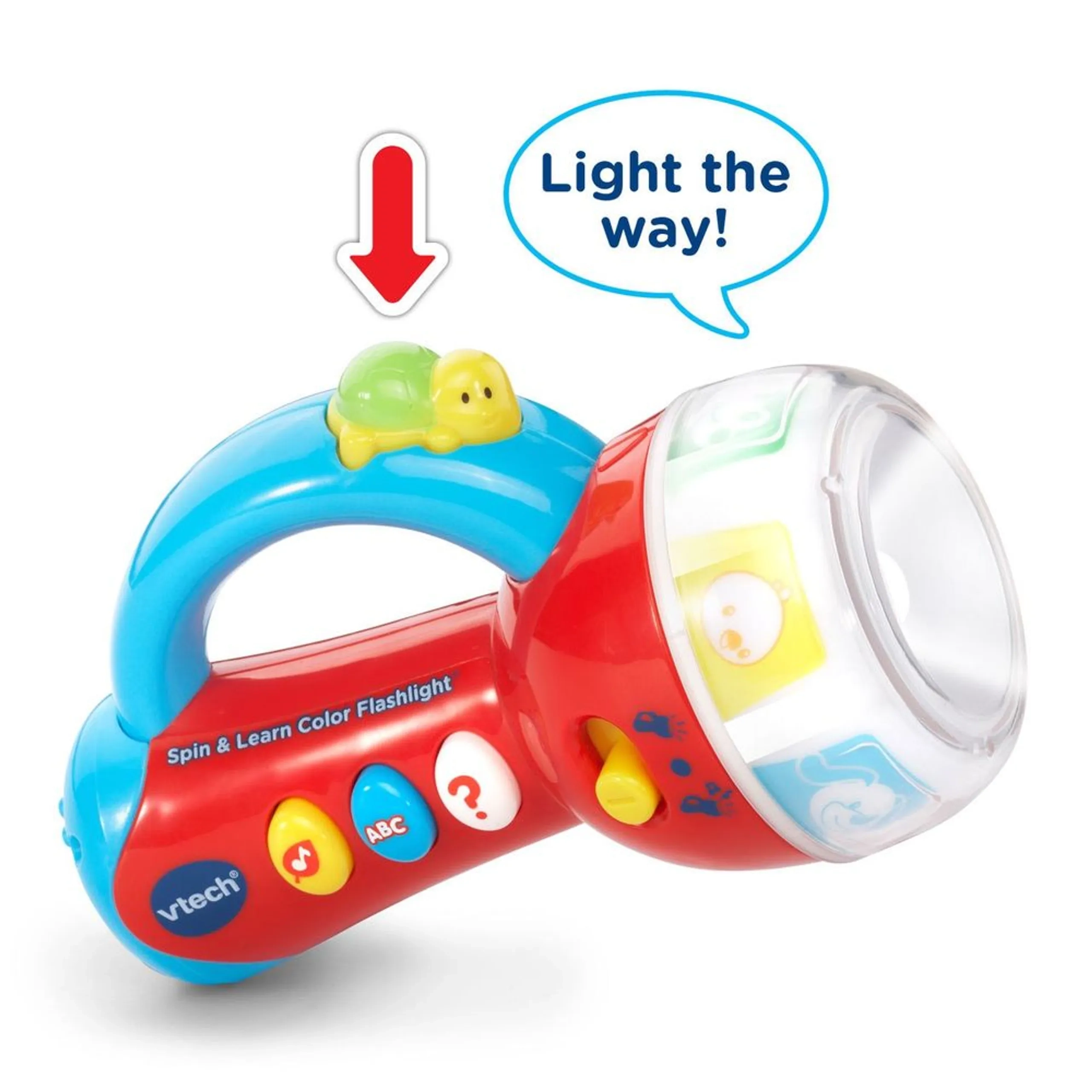 Vtech Spin & Learn Color Flashlight - 12 months+