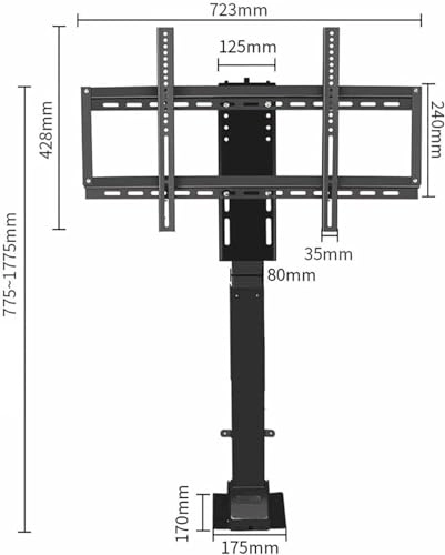 Ceiling TV Mount - 50kg 26-70 inch