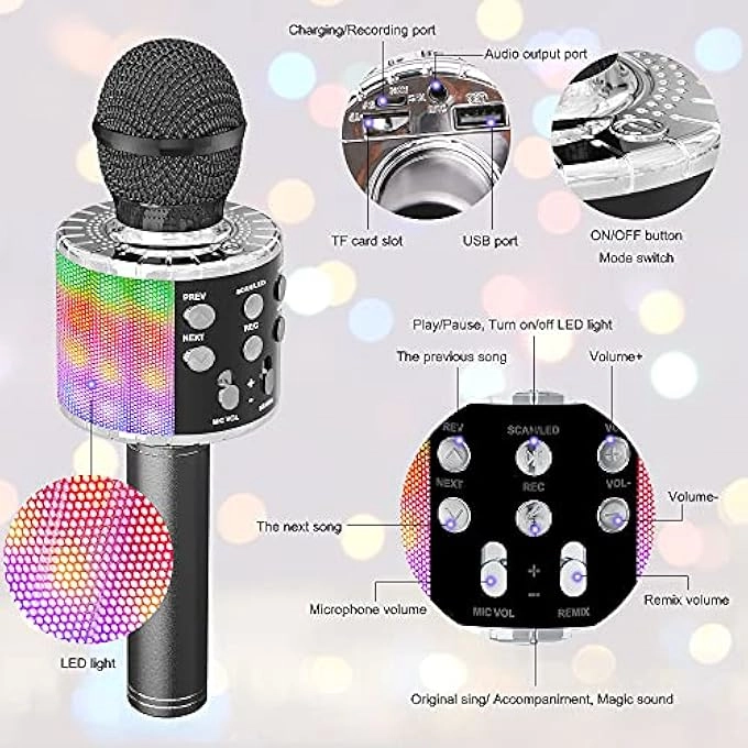 WIRELESS BLUETOOTH MICROPHONE