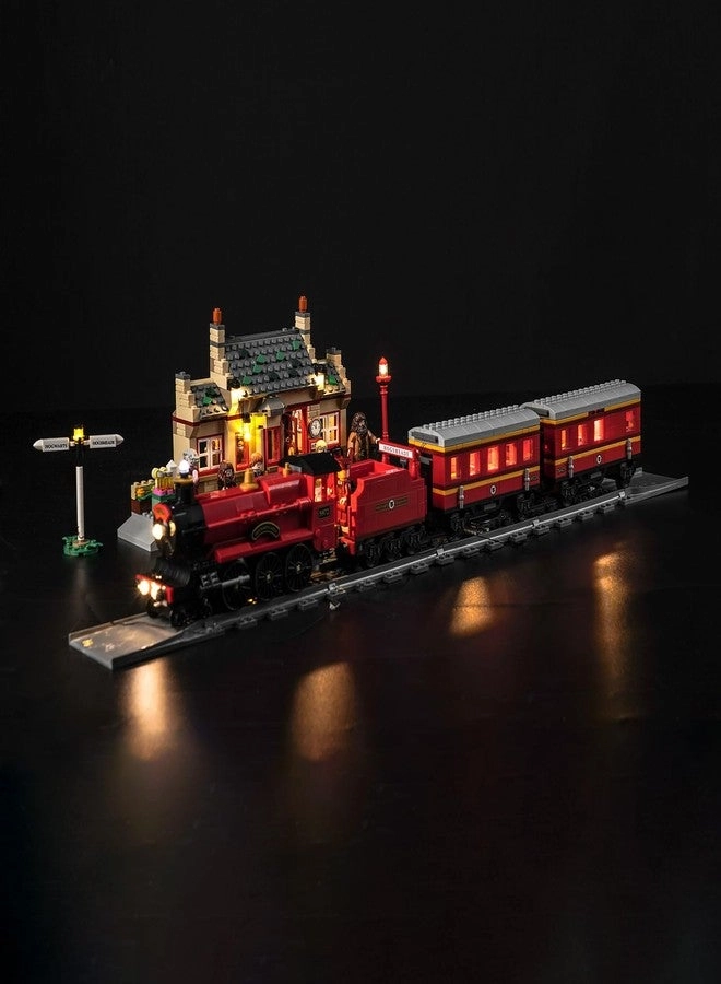 LED Light Kit - for LEGO H-ogwarts Express & Hogsmeade Station 76423 DIY Decor Lighting