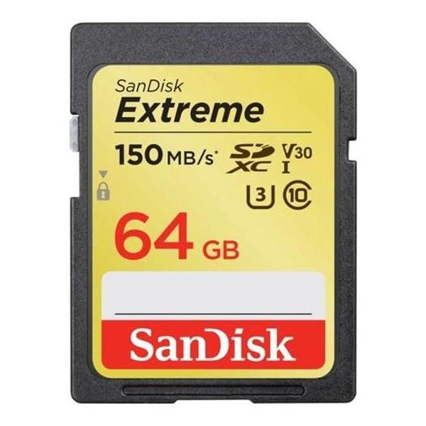 Extreme SDXC UHS-I 64GB 150 Mb/s