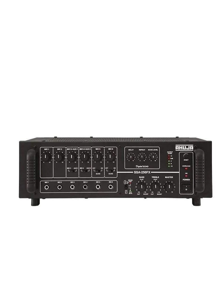 Ahuja SSA250FX - 6 Mic & 2 Aux Inputs