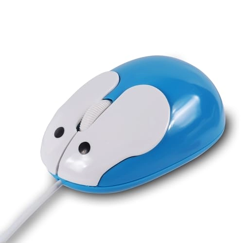 Cute Rabbit Shape Wired Mouse - USB