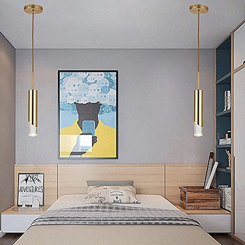 Single Head Golden Chandelier