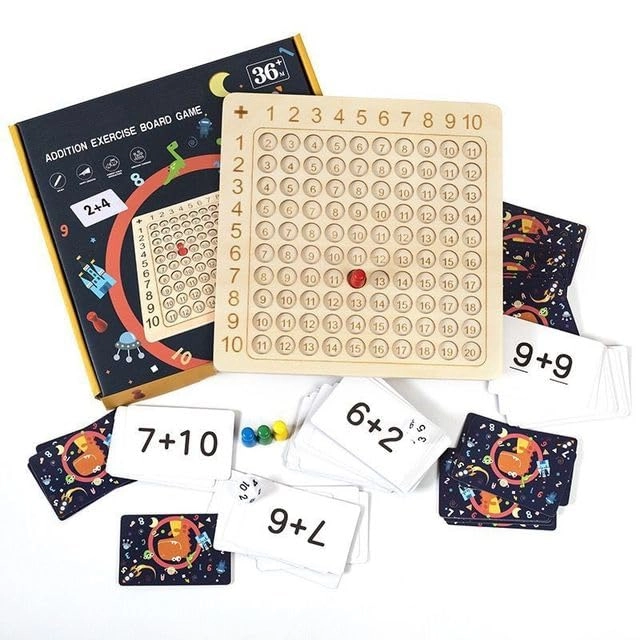 Generic Cognitive Numbers Board Game - 2+ Years