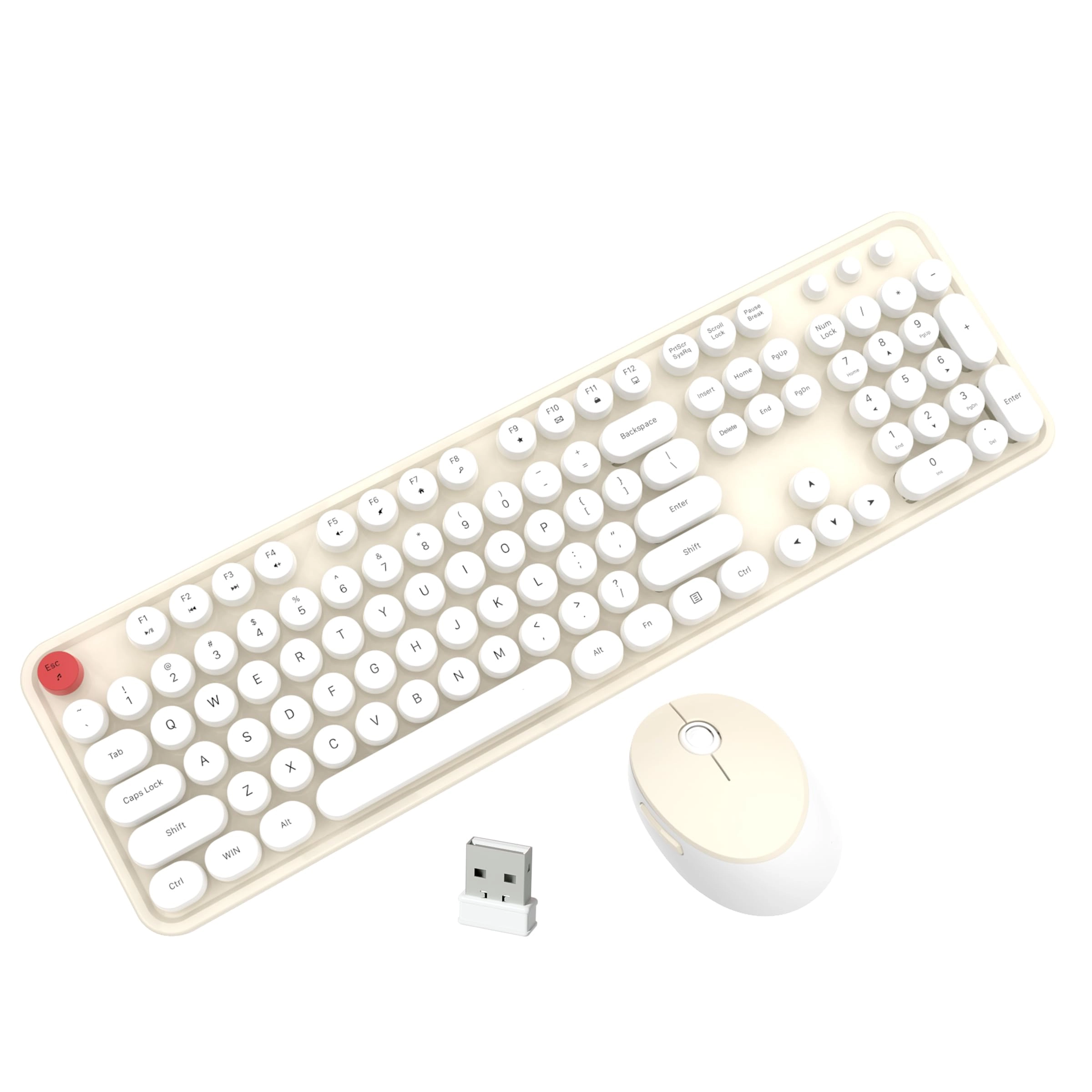 Wireless Keyboard & Mouse Set - US Wireless