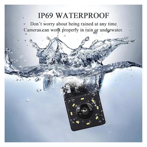 Reverse car rear view camera - Night vision Wired 720 x 540 pixels