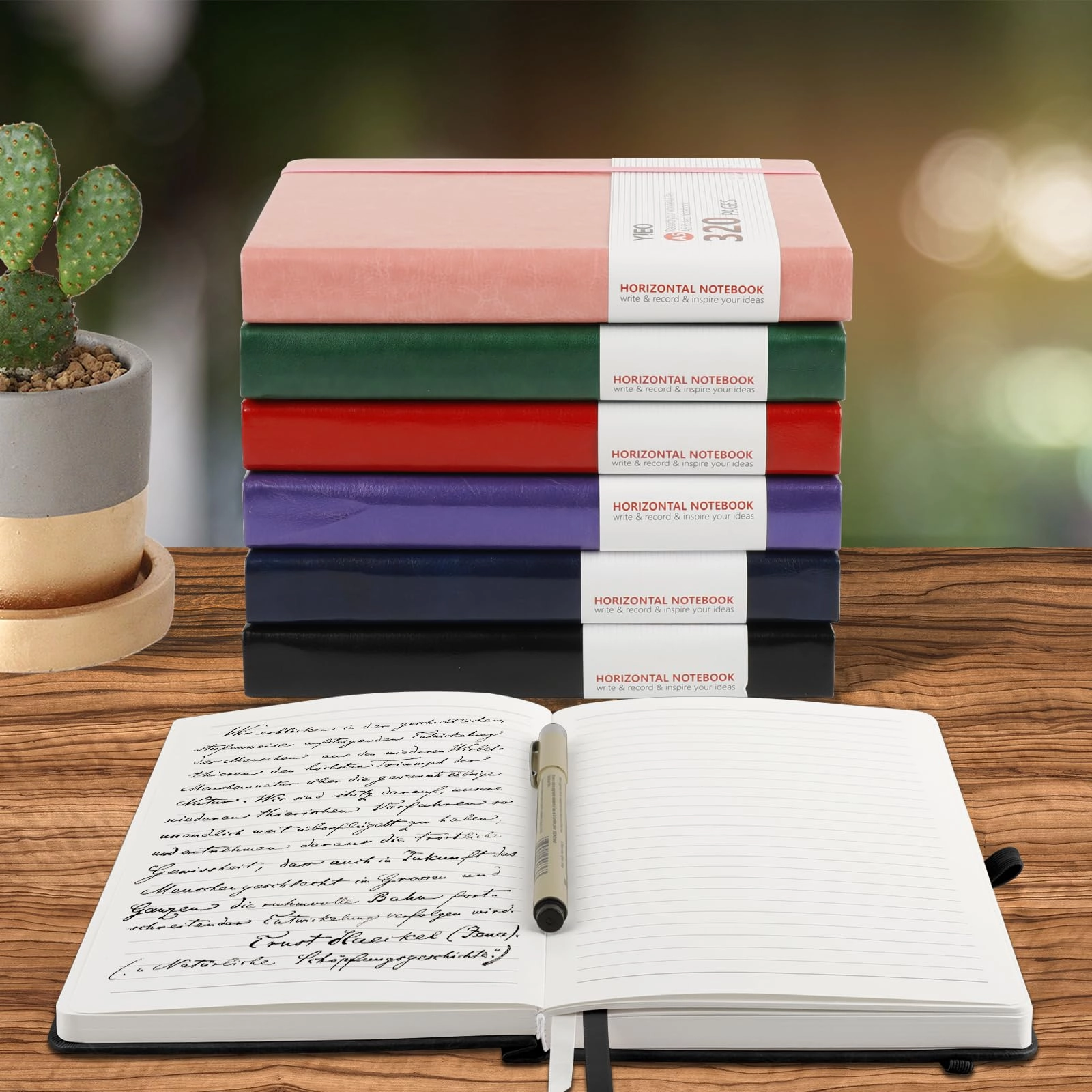 Notebook A5 Hardcover - Lined 160 Sheets