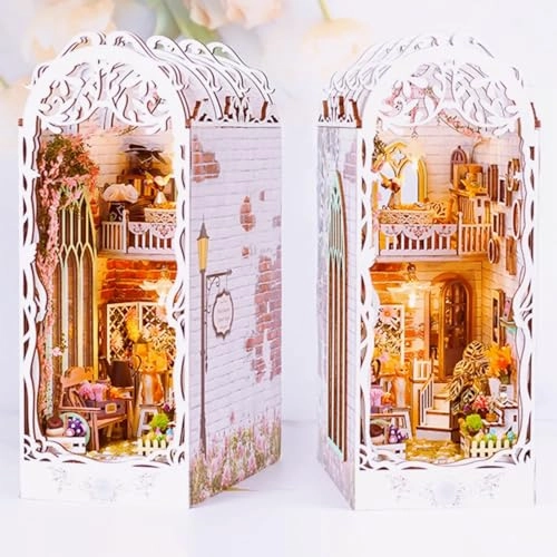 Book Nook Kit - Garden Shed Sunshine Town with Light