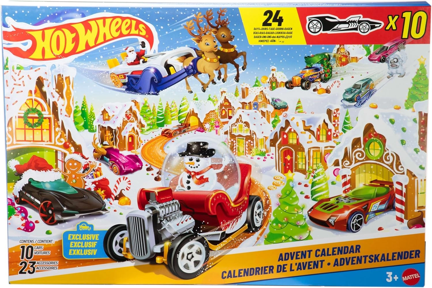 COLOR LAND CHILDRENS TOYS CENTER LLC Advent Calendar 2025 - 1:64 34 pcs