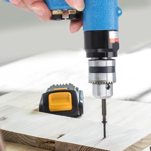 3/8 Air Drill - Lightweight Aluminum Speed Adjustable Pneumatic