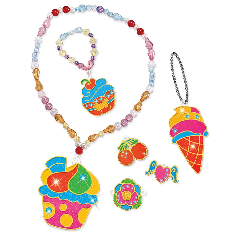 Crystal Pendant Making & Coloring Set - XL Dessert