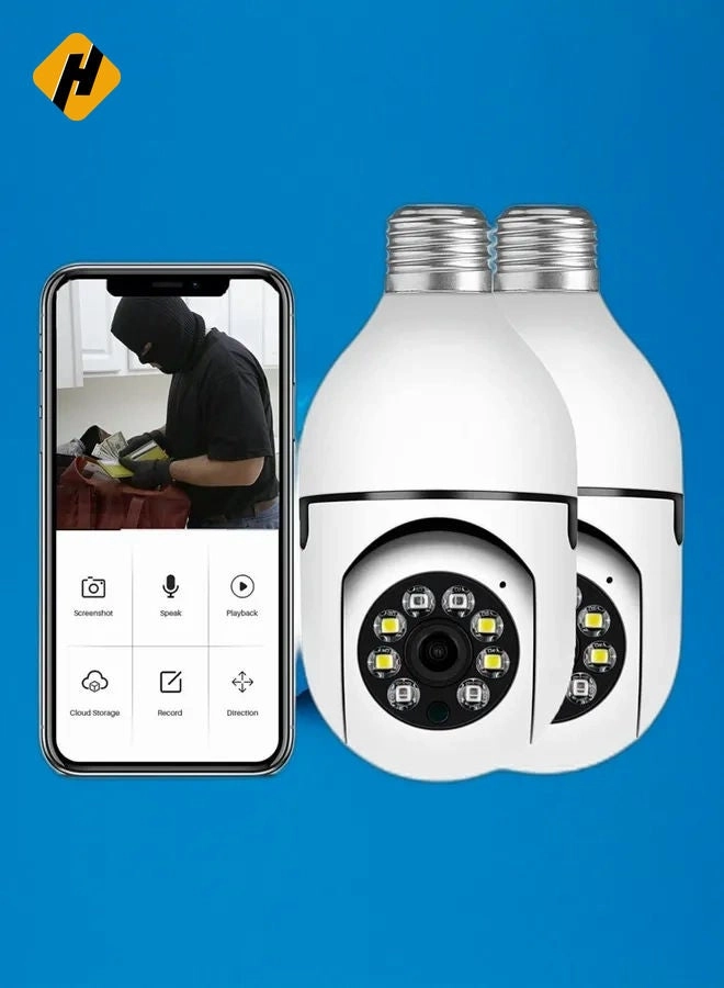 Light Bulb Security Camera 1080P