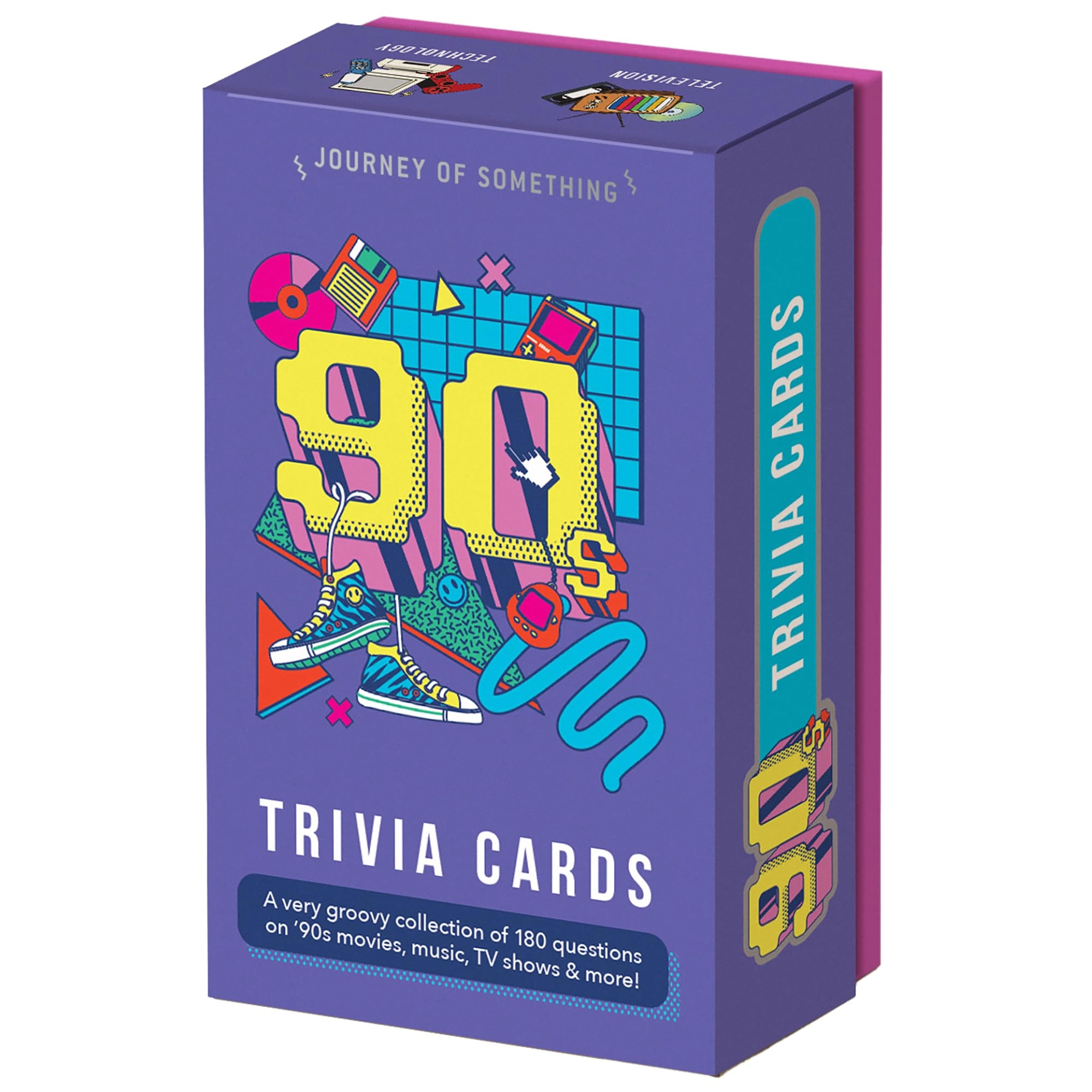 Journey of Something 90s Trivia Card Game - English Adult