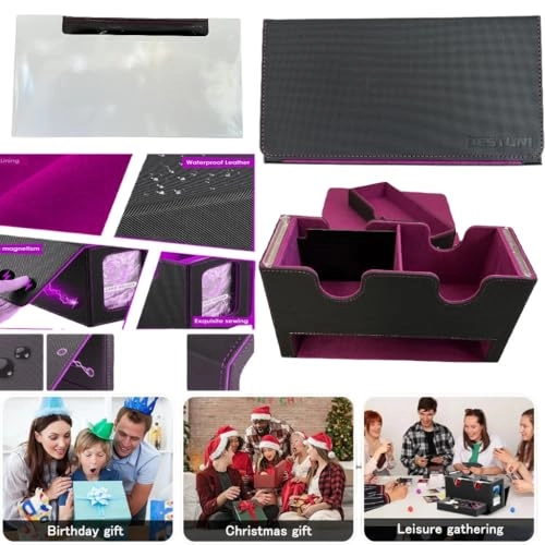 Card Deck Box - 100+ Double-Sleeved Cards