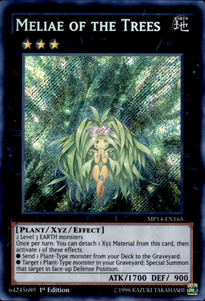 Yu-Gi-Oh! Meliae of the Trees MP14-EN165