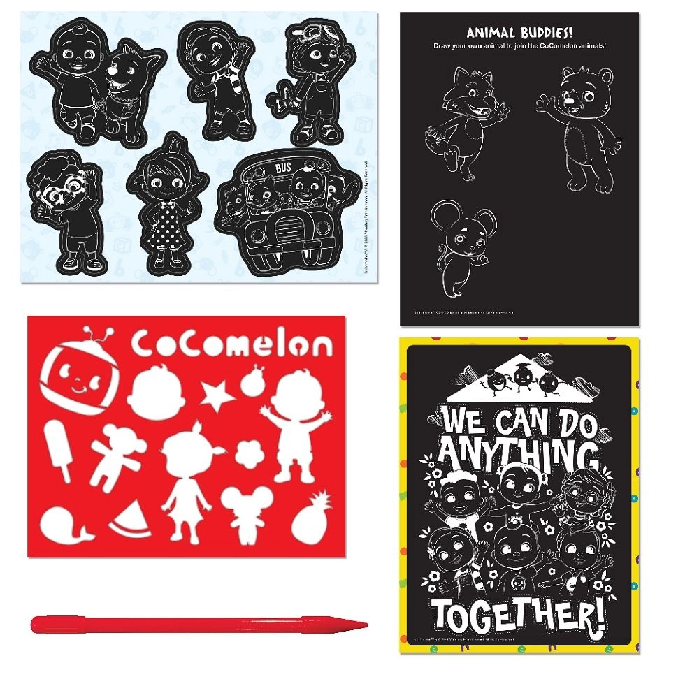 Ultimate Scratch Surprise Cocomelon Activity Kit - 3+ years