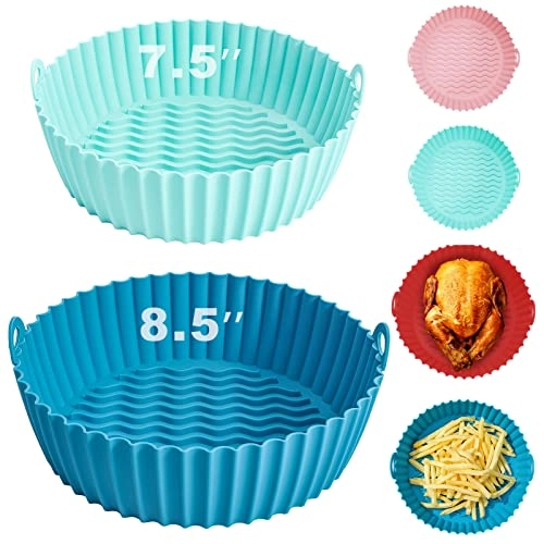 Air Fryer Silicone Liners - Silicone 4 Pcs