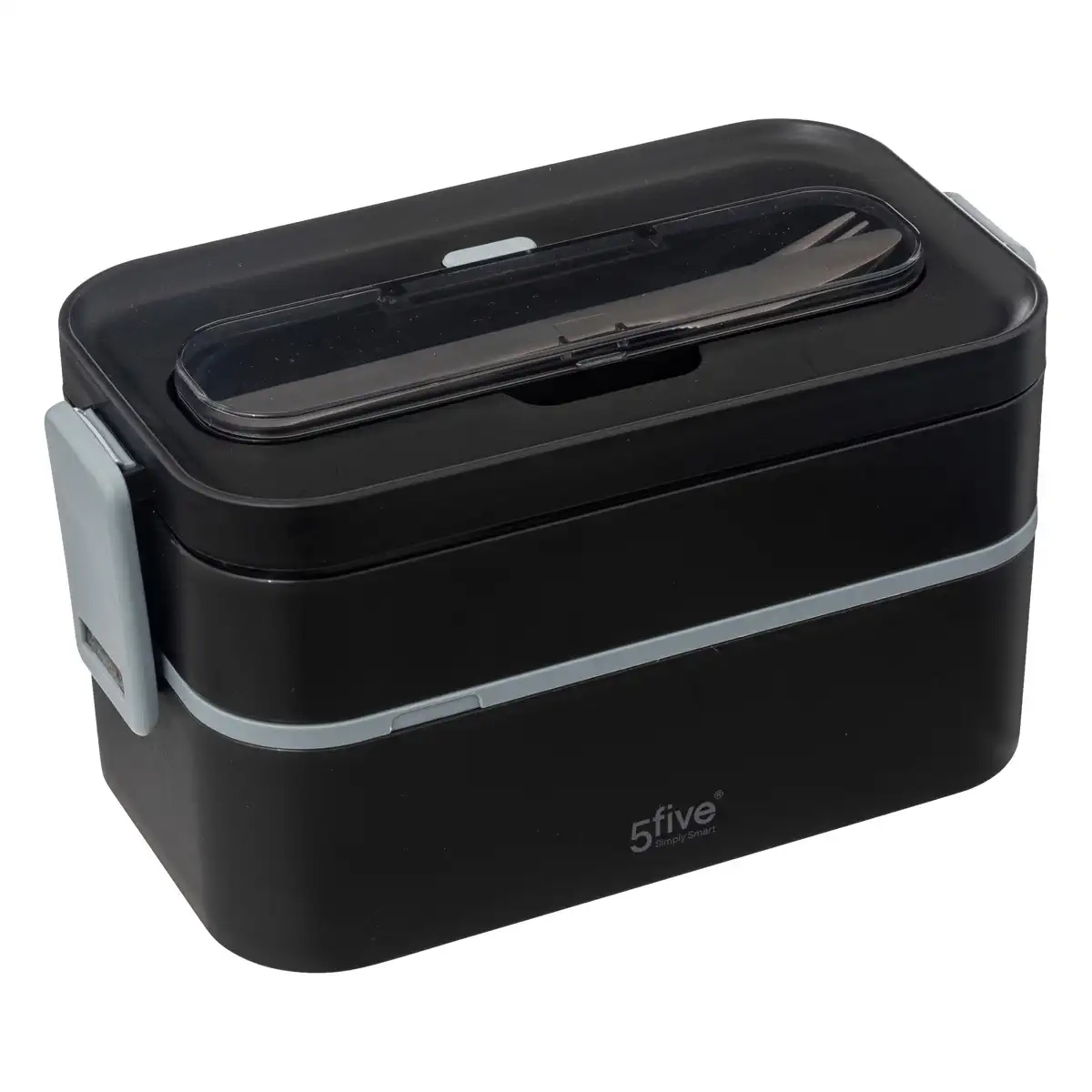 Two-Section Lunch Box - Assorted Colors 1.4 L