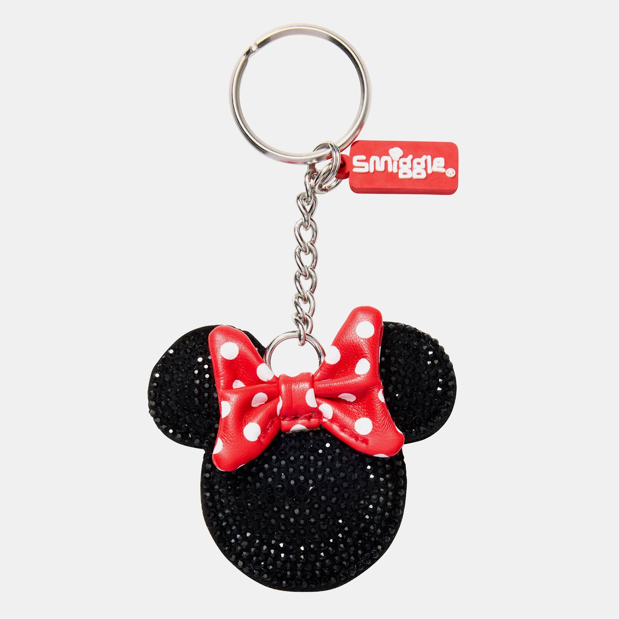Smiggle Minnie Mouse Keyring - Minnie Spots