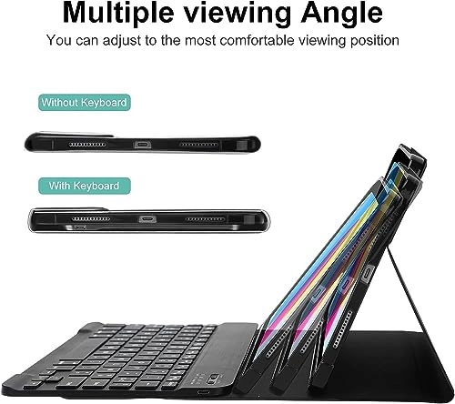 Keyboard Case with Pencil Holder for iPad 10th generation 10.9-inch (2022)