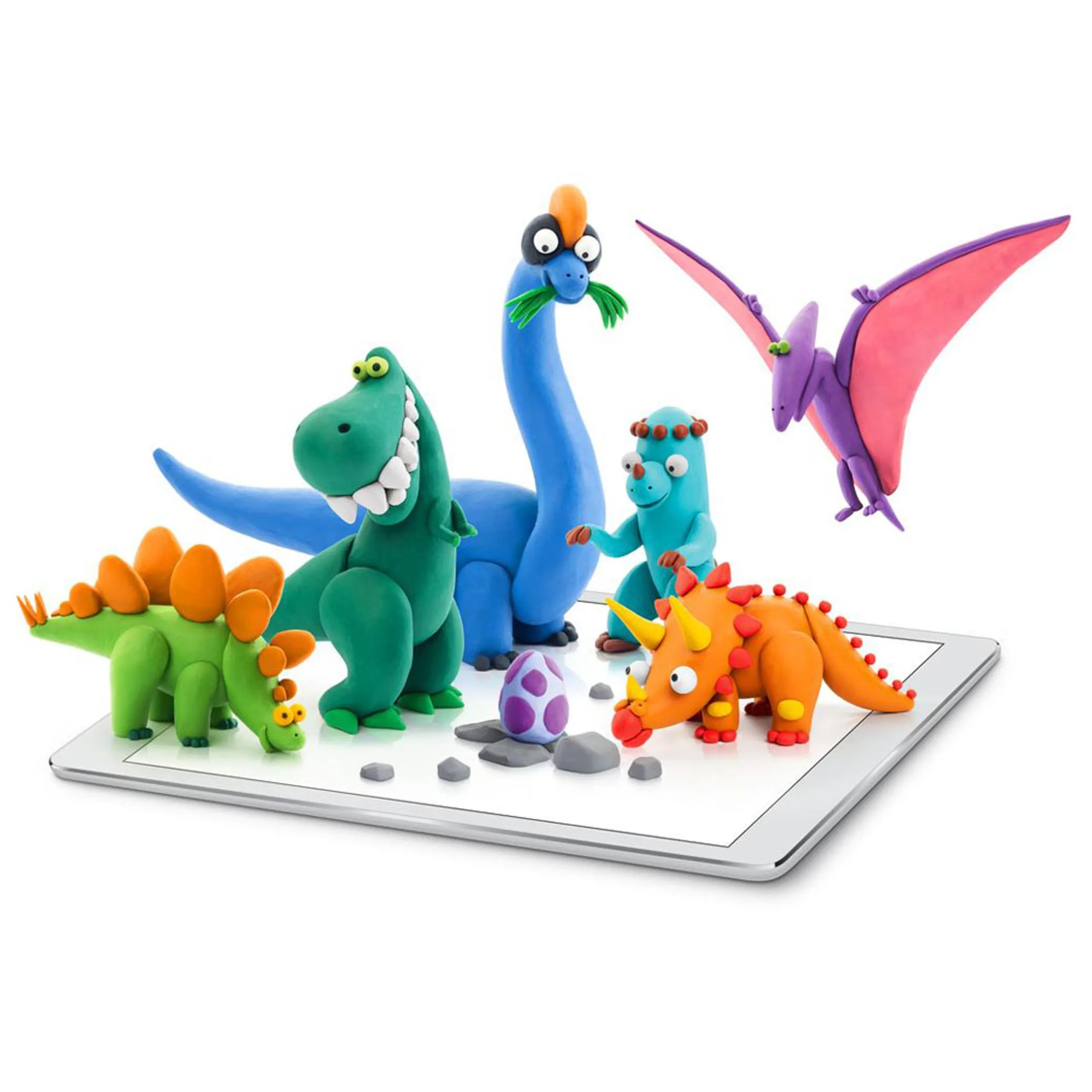 Dinos - Modelling Air Dry Clay 15pcs