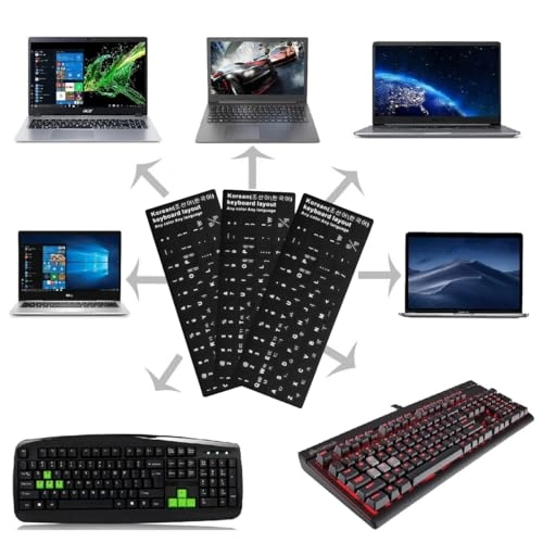 Keyboard Stickers - Korean