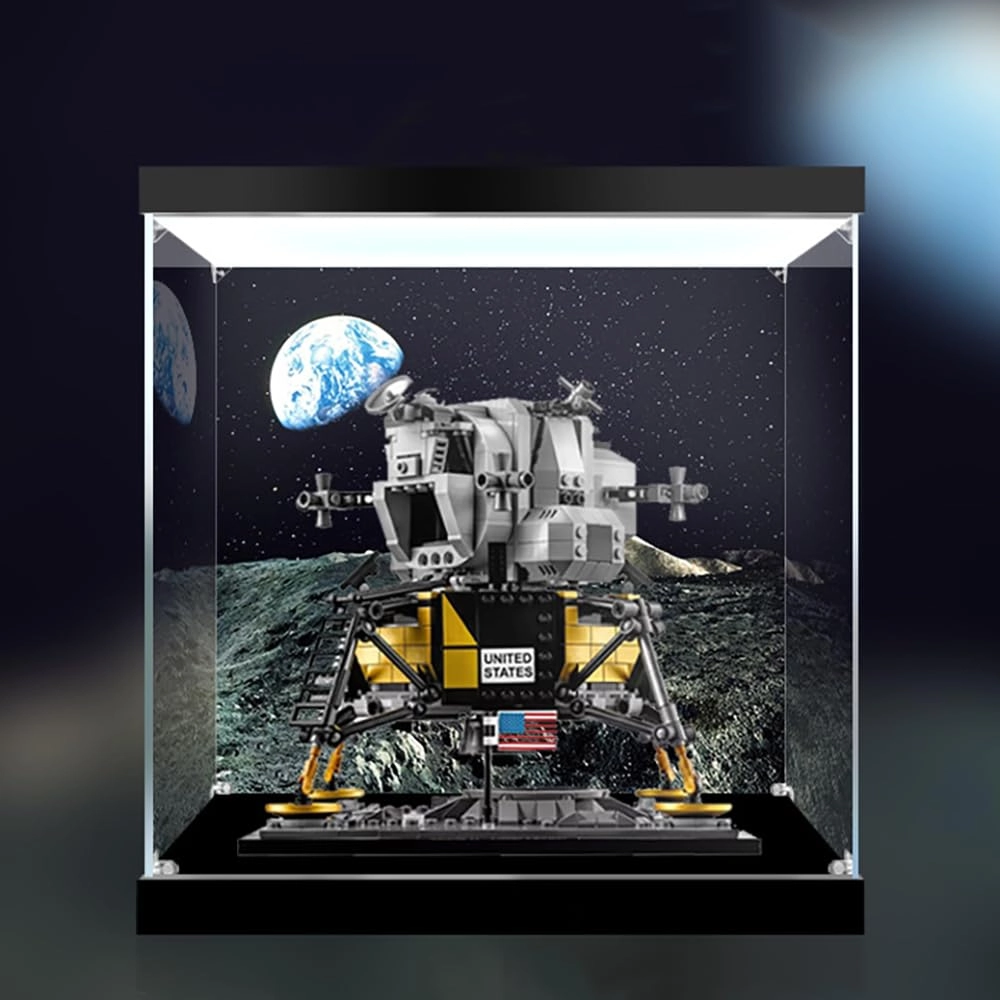 Acrylic Display Case - 25x25x25cm Transparent Dustproof