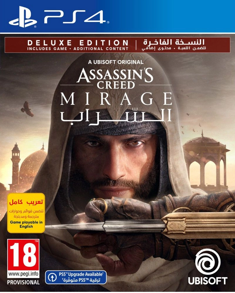 Ubisoft Assassins Creed Mirage Deluxe Edition - PlayStation 4