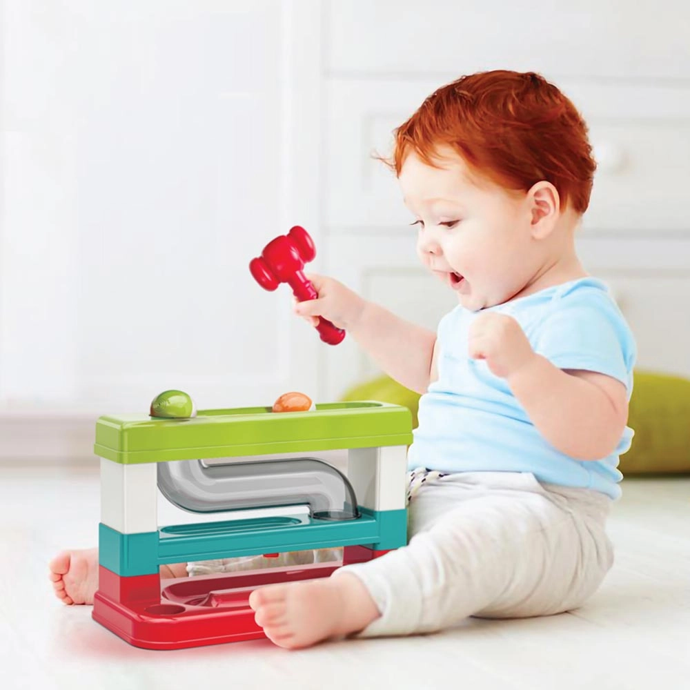 Smash & Roll Pound-A-Ball Toy - Suitable for 12 months & above BPA free materials