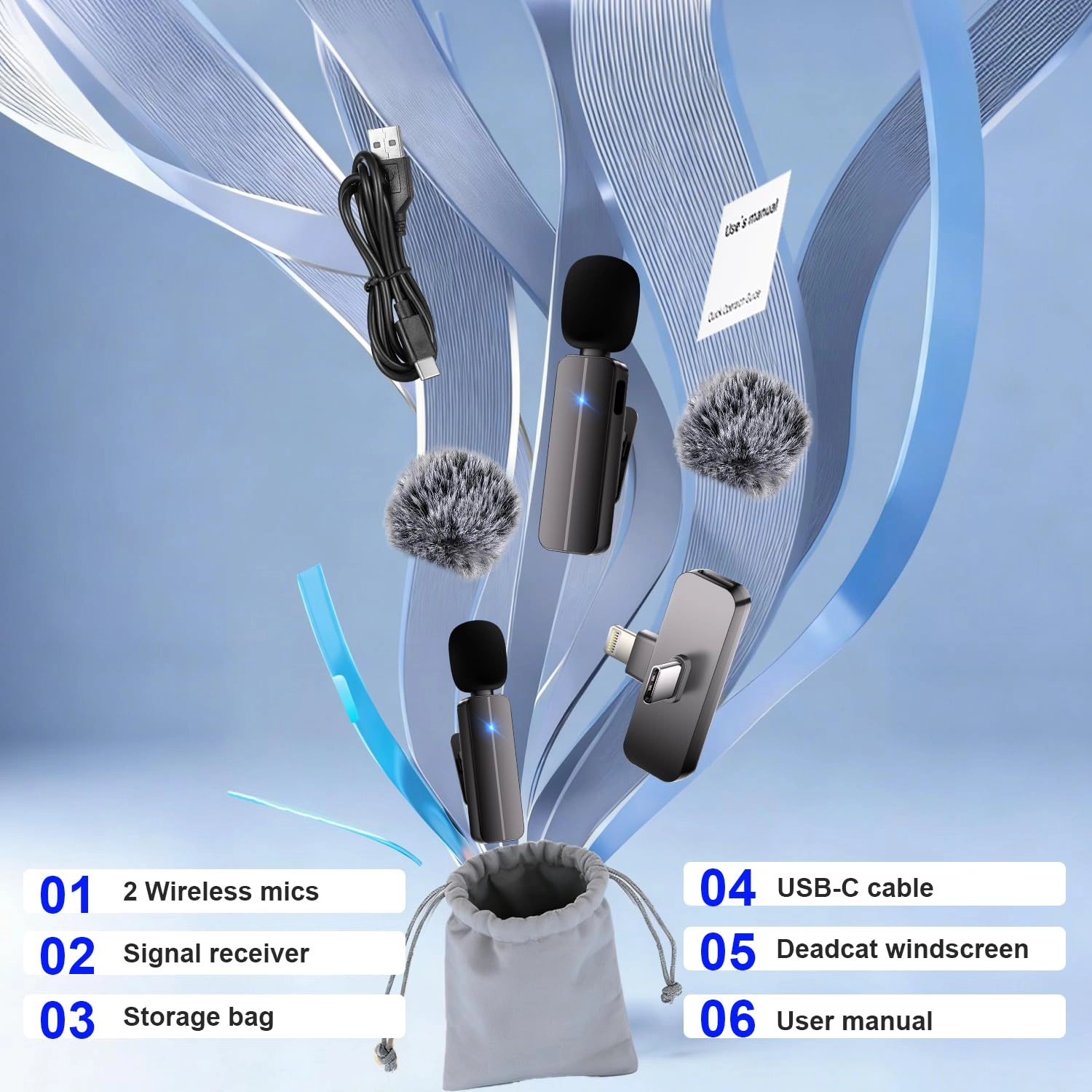 WB281 Wireless+USB Microphone Bundle