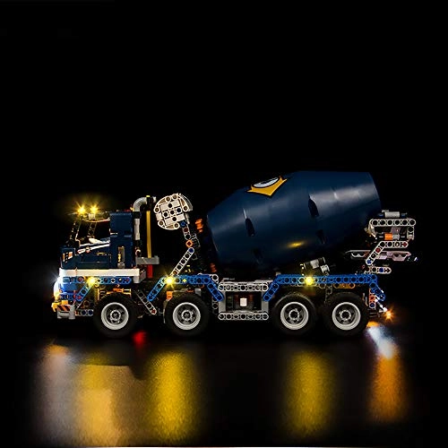 Light Kit LED Lights for LEGO Technic Concrete Mixer Truck 42112 - Plastic 1