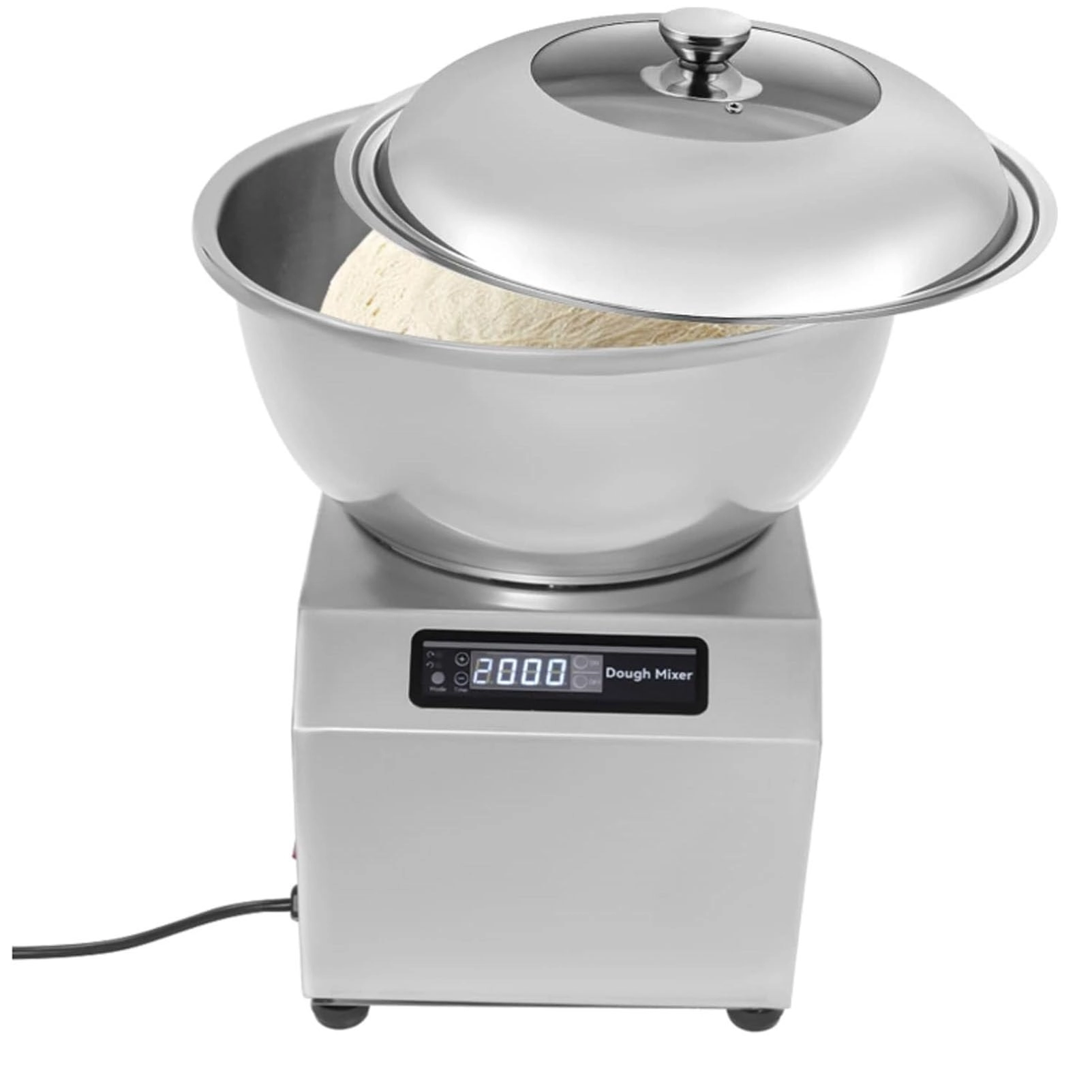 Commercial Spiral Dough Mixer Machine - 5KG/11LBS 1800W 2200W