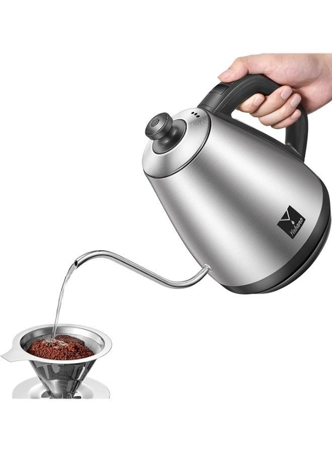 Easy Life Gooseneck LED Electric Kettle