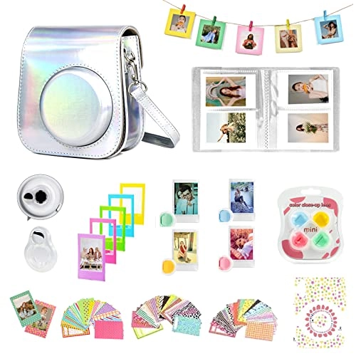 Mini 11 camera case + Mini photo album + Selfie lens + Color Filters + Plastic desktop photo frames + Rectangle hanging photo frames + border sticker + Camera sticker