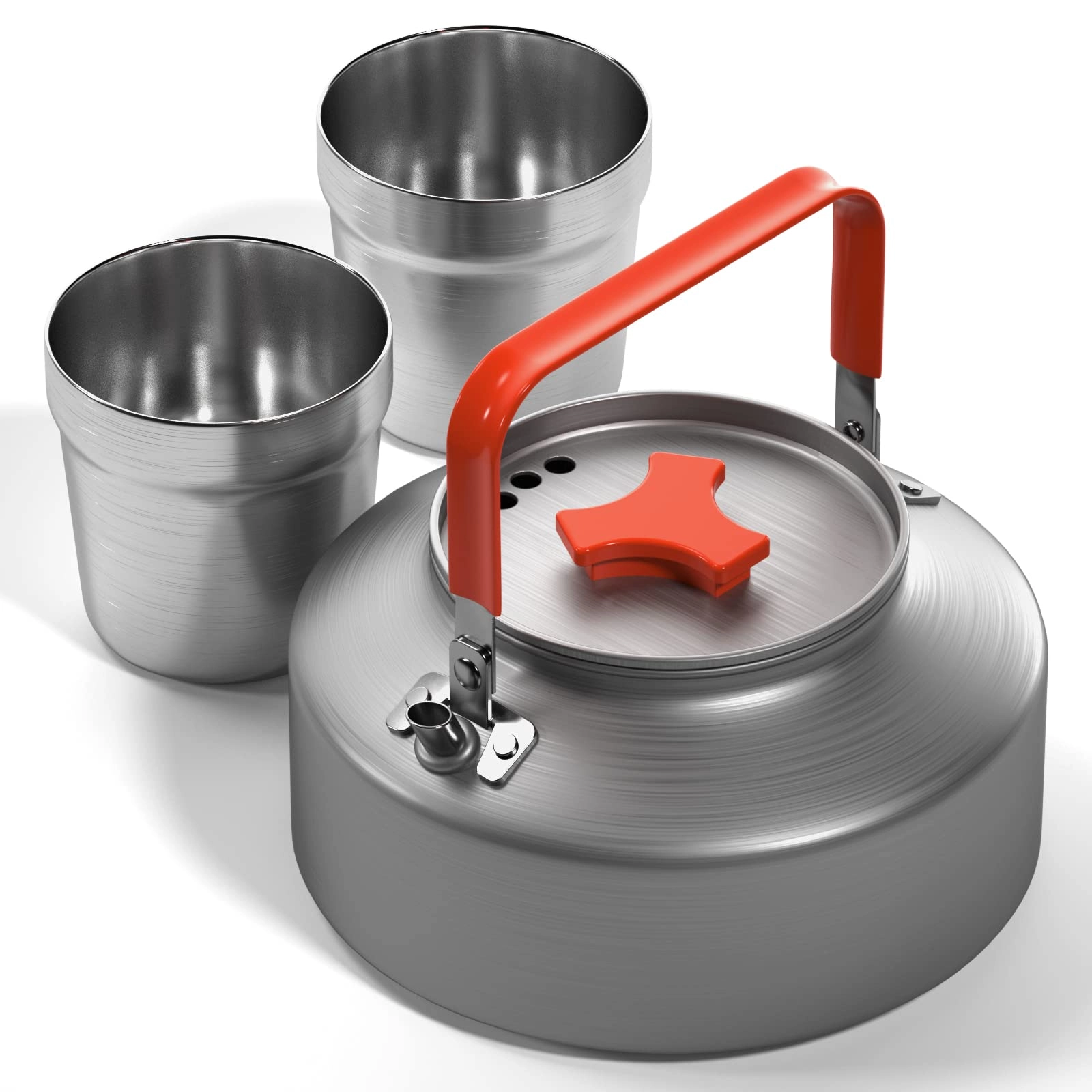 Lixada Camping Kettle Set - 1.1L