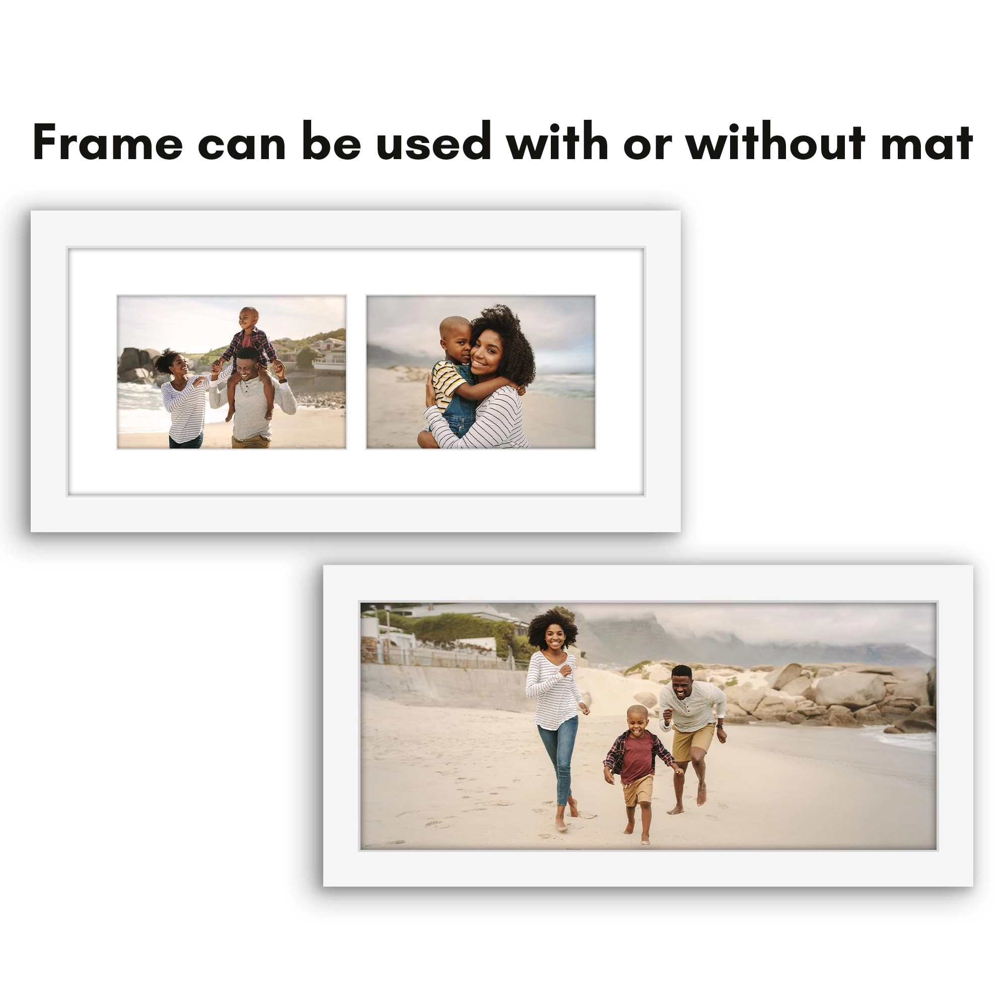 Hinged Double Picture Frame - 4X6 2
