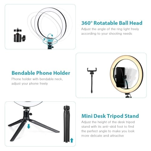 LED Ring Light - 25cm/ 10in