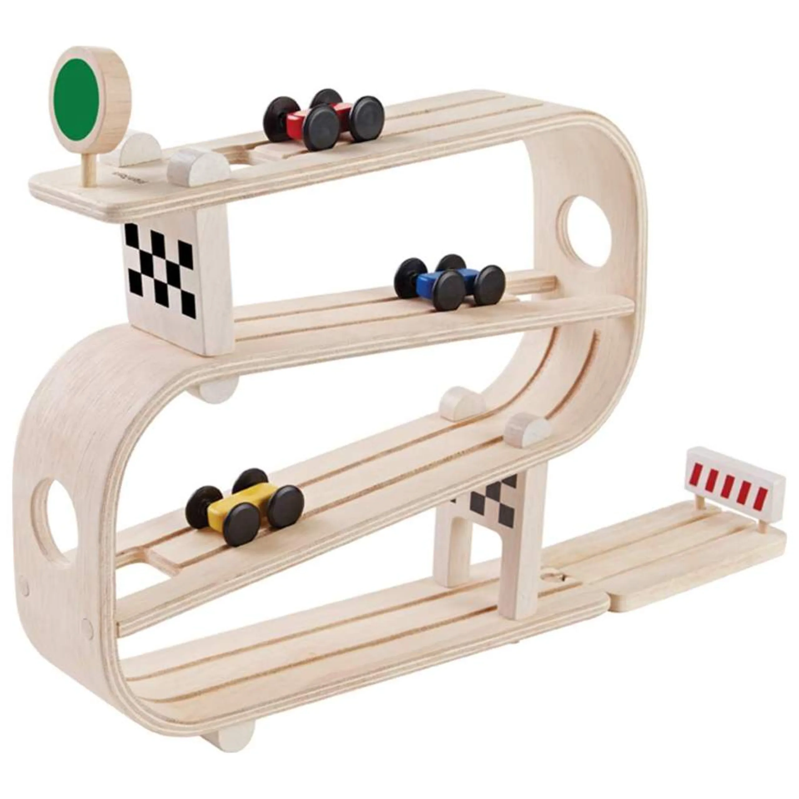 PlanToys Ramp Racer - Includes attractive ramp and cars Suitable for 3 years & above