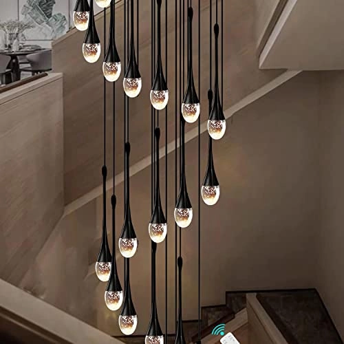 138''/350cm Foyer Entrance Crystal Chandelier - 20 inches