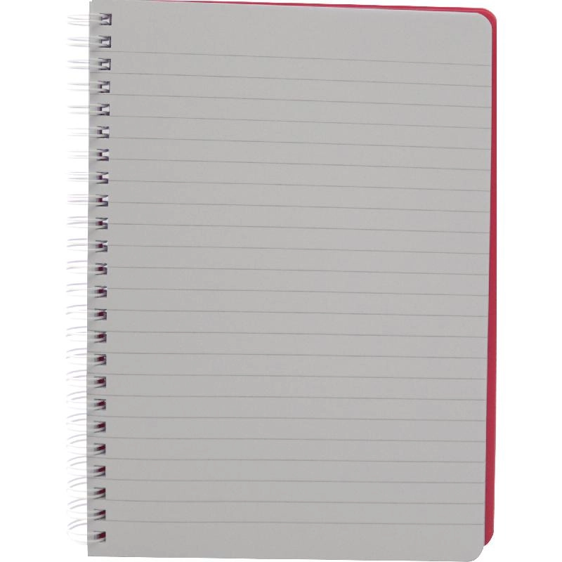 Notebook 19 X 26 cm Spiral - Grid 100 Sheets