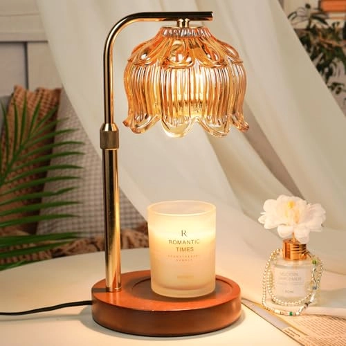 Candle Warmer Lamp - Height Adjustable Timer 2 Bulbs