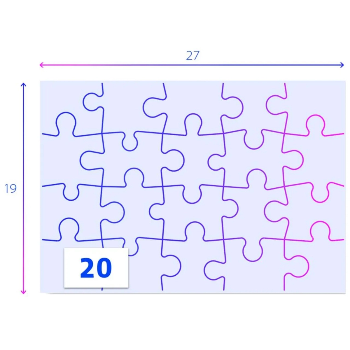 Disney Princess 2-in-1 Puzzle (ALGT-24092) - 40 pcs