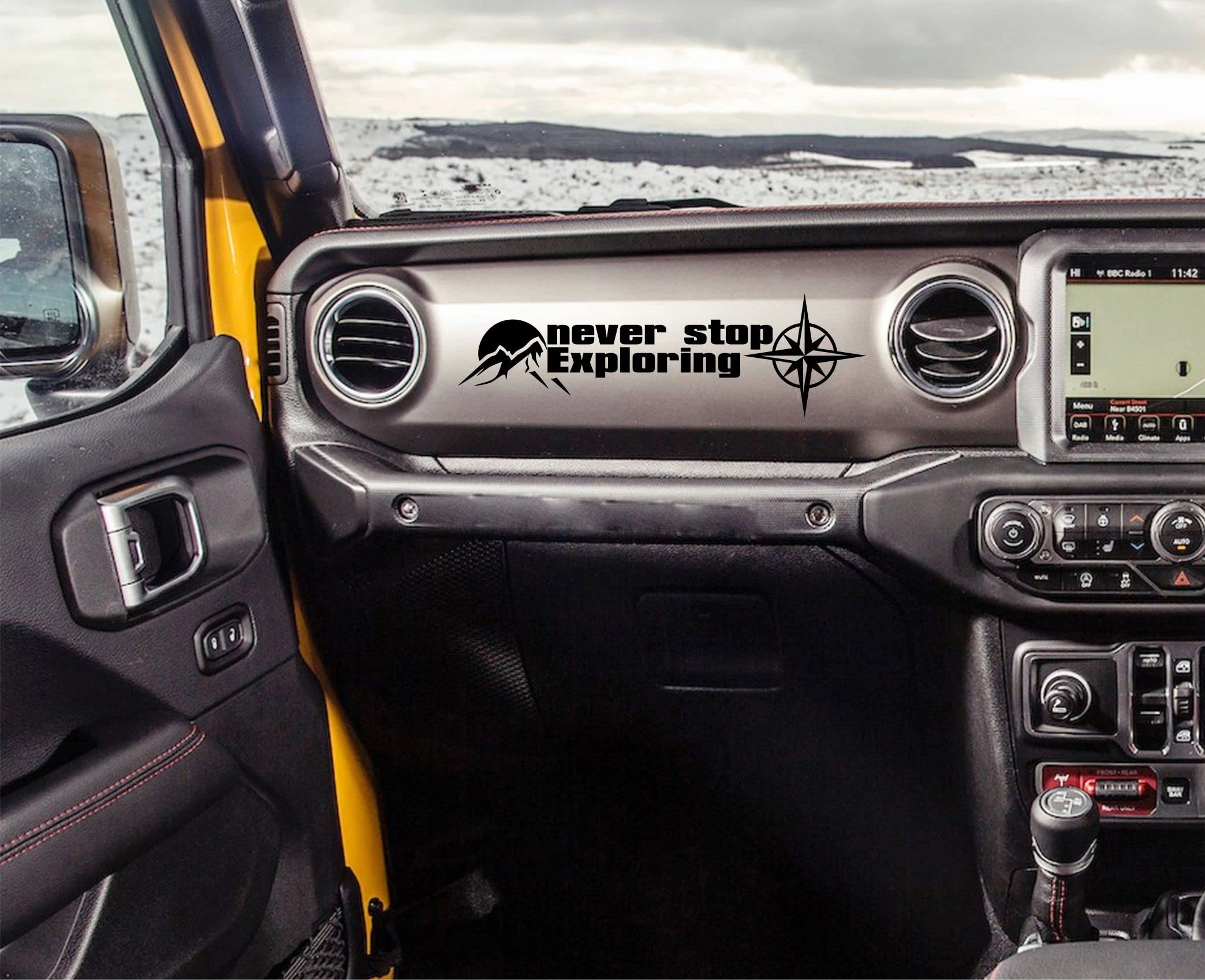 Car Dashboard Stickers
