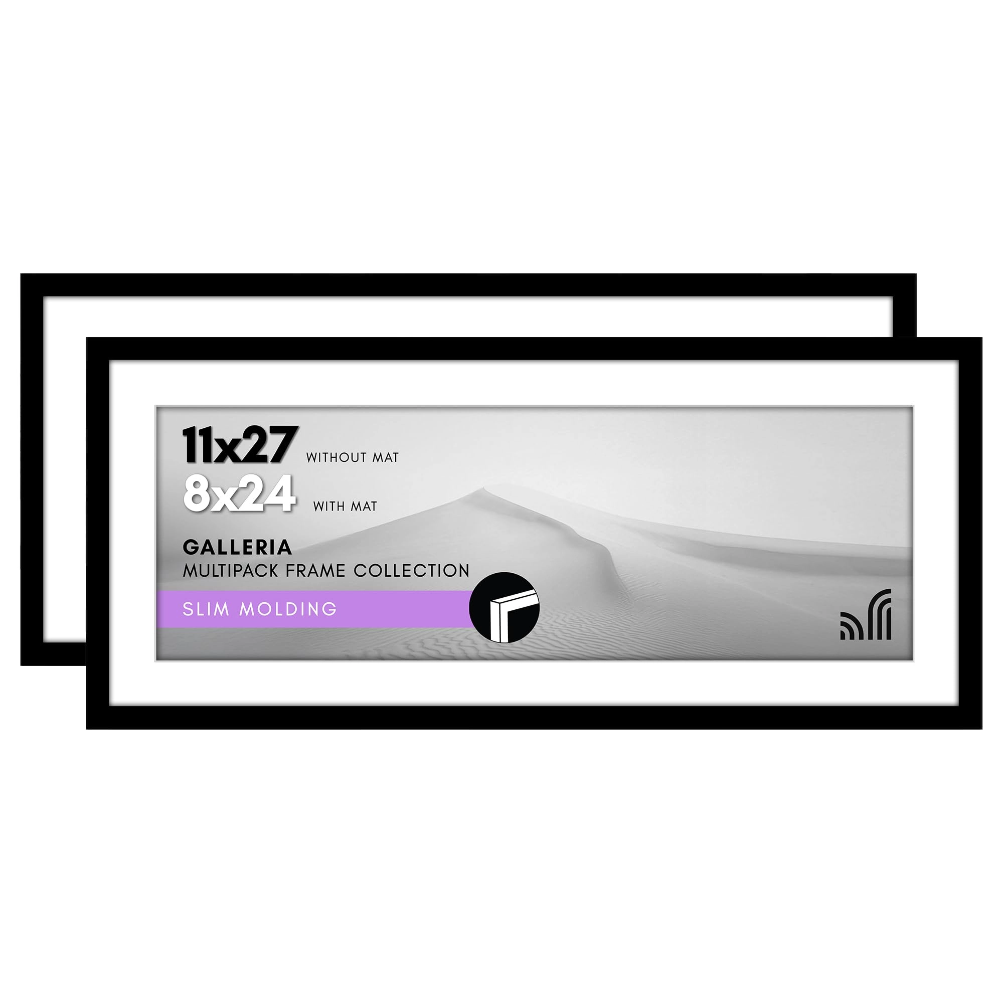 Americanflat 11x27 Picture Frame - 2.0 Count