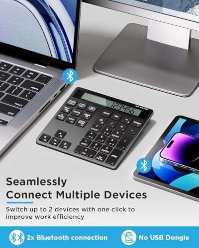 L329_JM_B - Bluetooth 34-Keys Rechargeable