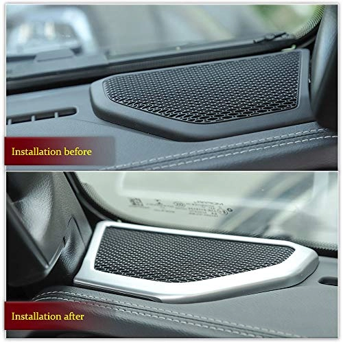 A pillar Speaker Decoration Cover Trim - Wrangler JL JLU & Gladiator JT 2018 2019 2020 2021 2022 2023 2024 A-Pillar
