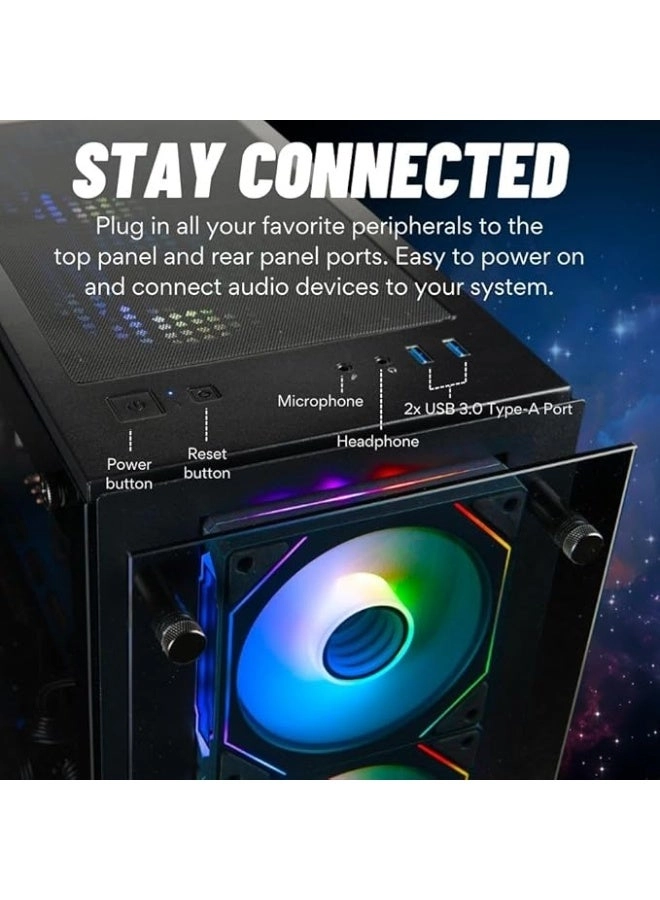 Gaming PC Core i5-12400F- RTX 5050 - 16GB 1TB